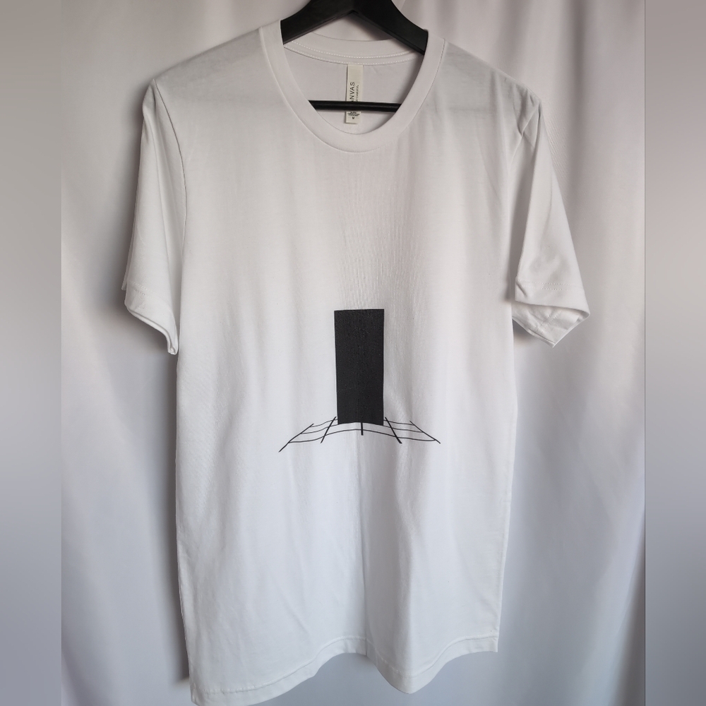 2001 A Space Odyssey Bella + Canvas Graphic Men's White Medium T-Shirt